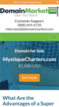 Mobile Screenshot of mystiquecharters.com